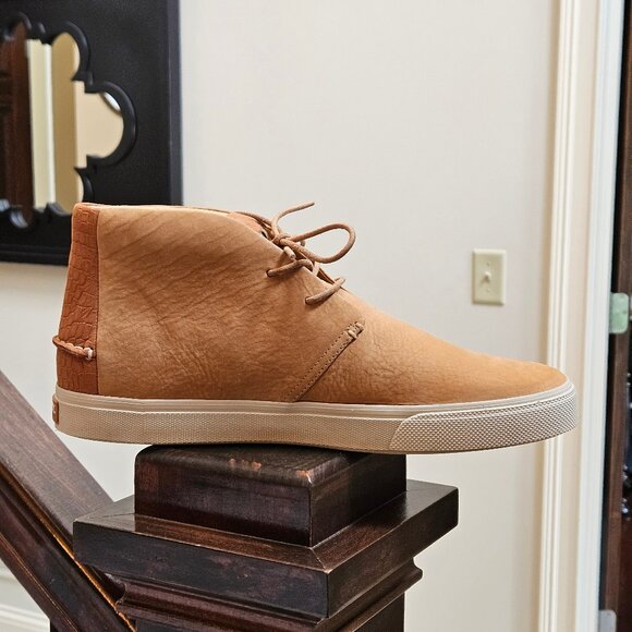 NWOT Sperry Men's Pluswave Ankle Boots, Tan, Sz 12 - Picture 8 of 16